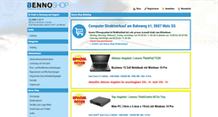 Desktop Screenshot of benno-shop.com